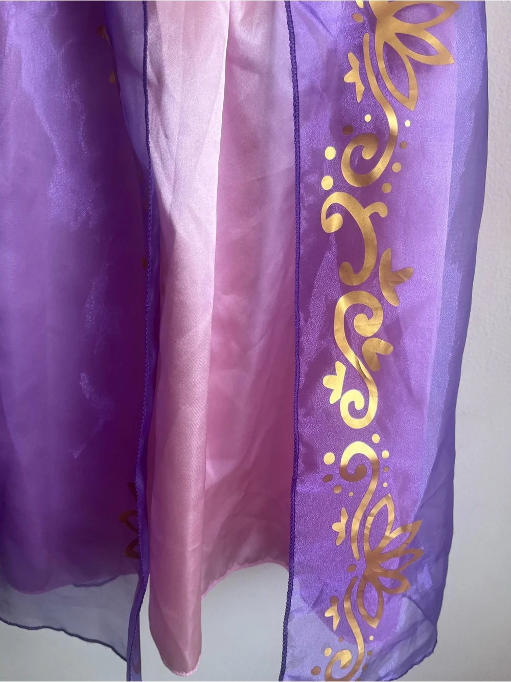 Princess  Rapunzel Kids Costume Dress size 110  (5T) - Picture 4 of 8